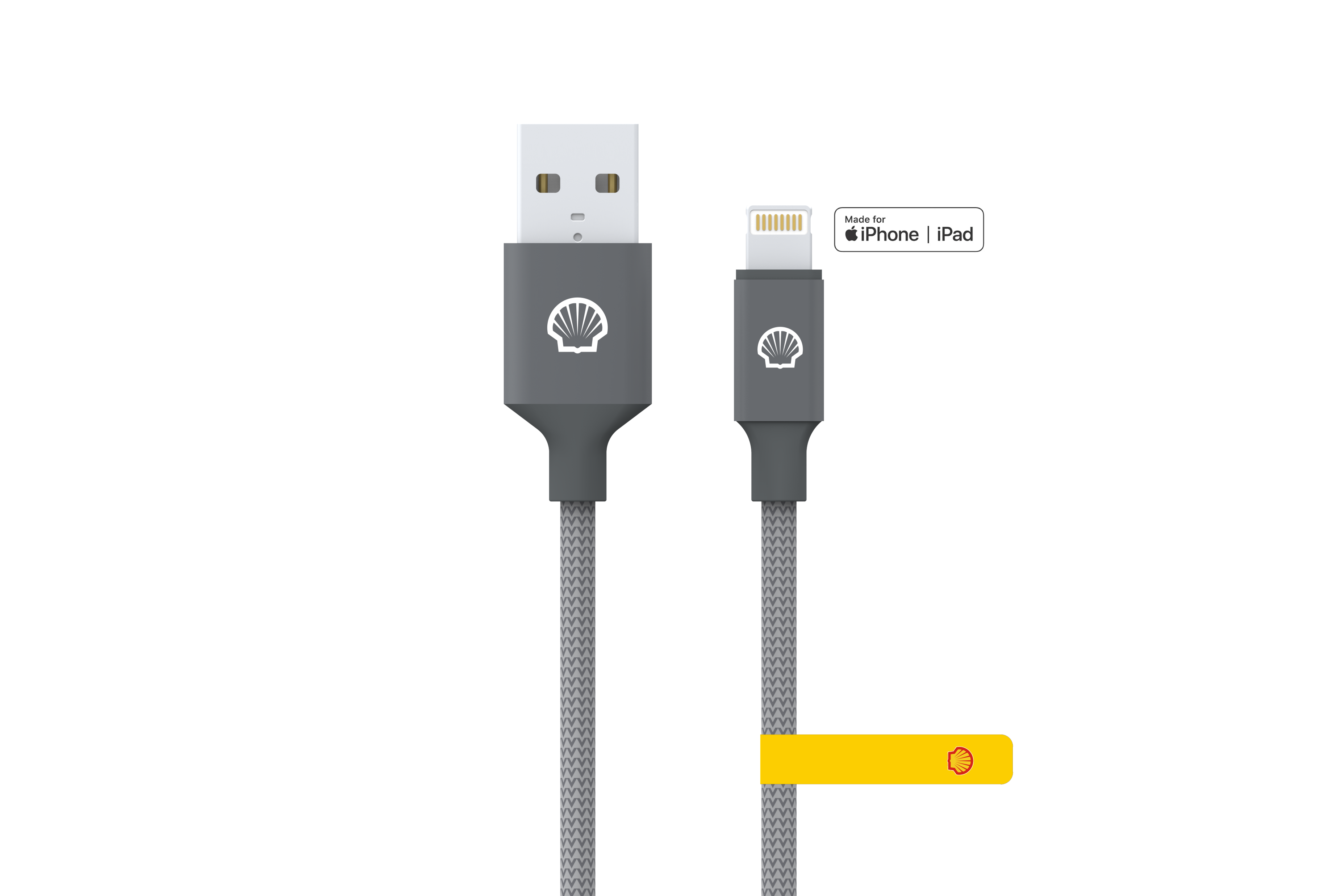 CB-AL023 USB A to Lightning MFi Reflective Nylon braided Charging Cable