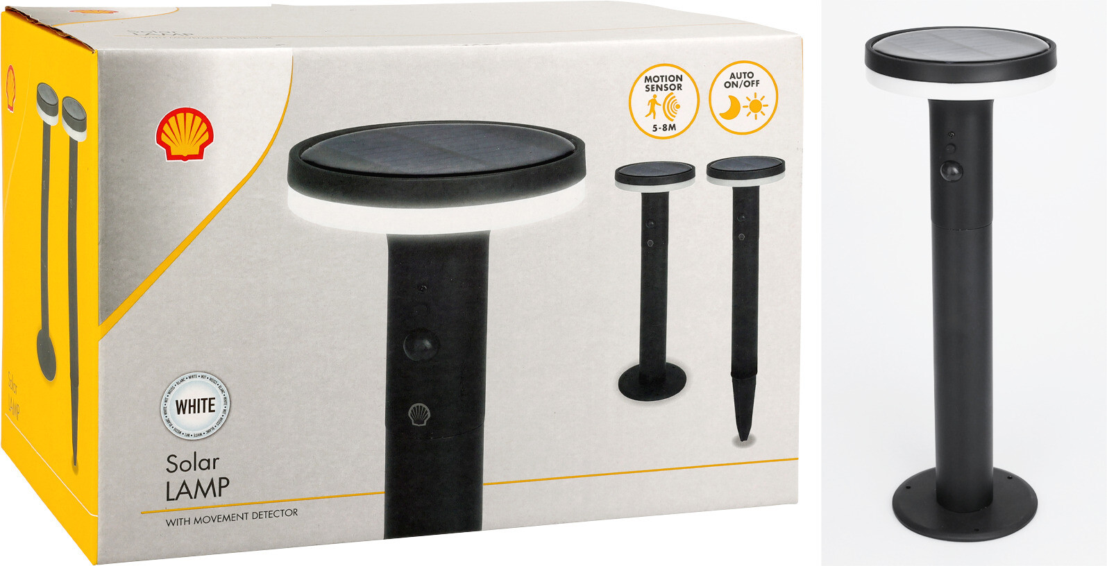 Solar light 2 in 1 with Movement Detector