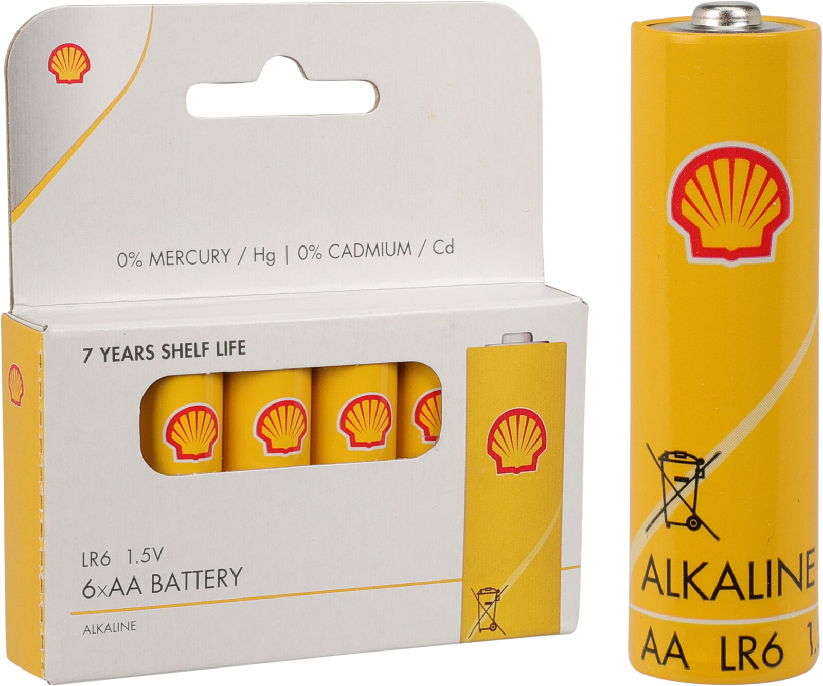 LR6/AA Batteries alkaline, 6pcs
