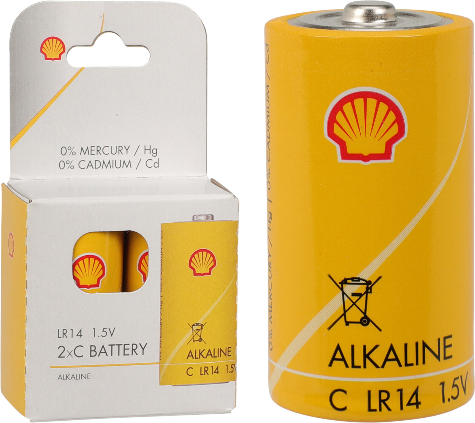 LR14/C Batteries alkaline, 2pcs.