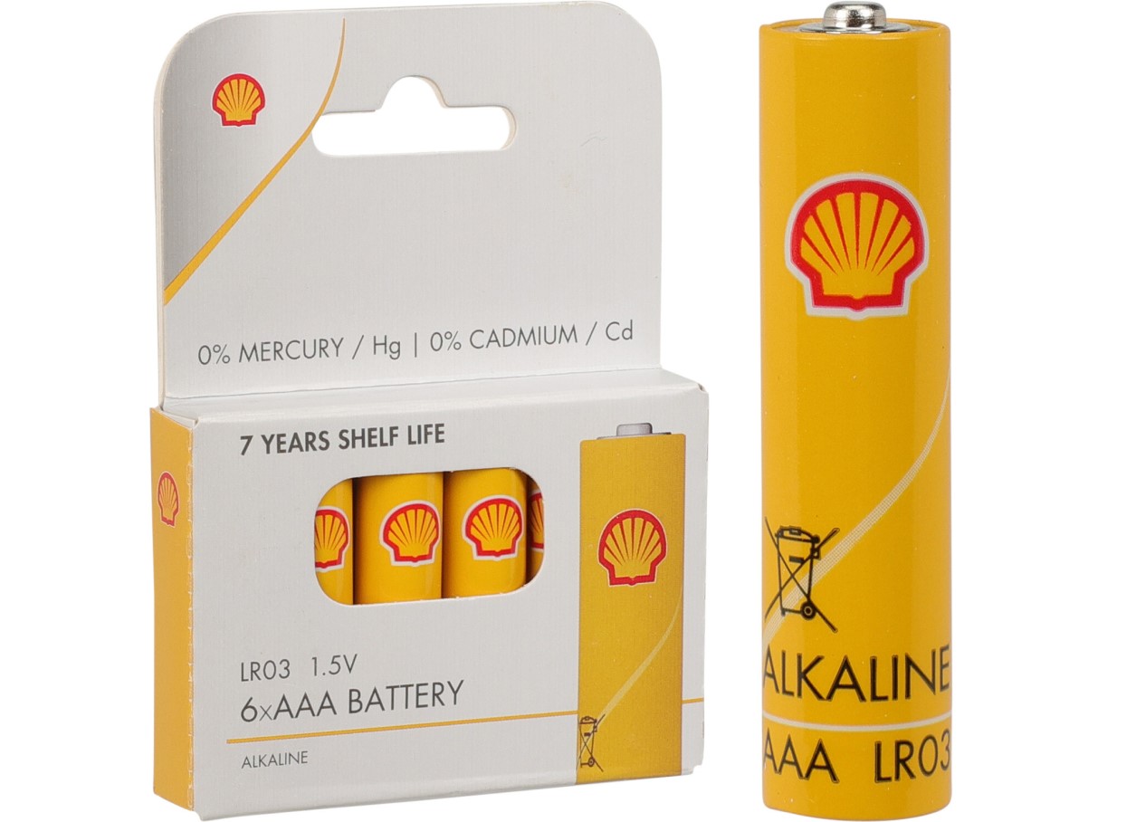 LR03 / AAA Batteries alkaline, 6pcs